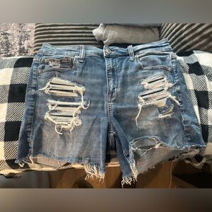 American Eagle Outfitters Blue Denim Shorts